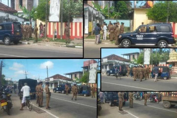 முள்ளிவாய்க்கால் கஞ்சி வழங்குபவர்களை தடுக்க காவல்துறையினர் குவிப்பு