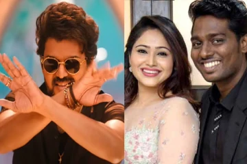 அரபிக் குத்து பாடலுக்கு நடனம் ஆடிய இயக்குனர் அட்லீ, அவரது மனைவி பிரியா அட்லீ.. வீடியோ இதோ