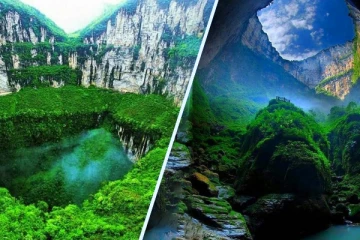 பார்த்தாலே திகிலூட்டும் உலகின் மிக ஆழமான பள்ளம்!