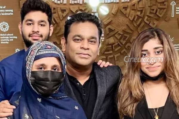 ஏ.ஆர்.ரஹ்மானை விமர்சிப்பவர்களுக்கு மகள் பதிலடி! கோபமாக போட்ட பதிவு | Ar Rahman Controversy Daughter Khatija Angry Post