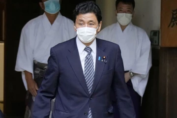 நினைவுச் சின்னமாகத் கட்டப்பட்ட கோவில்;  முதன்முறையாக சென்ற ராணுவ மந்திரி