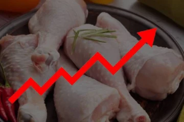 மீண்டும் உயர்ந்தது! கோழி இறைச்சியின் விலை