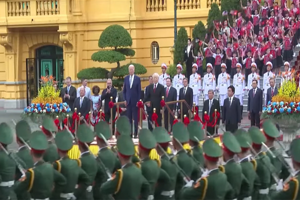 முக்கிய கலந்துரையாடலில் பைடனும் வியட்நாம் அதிபரும்! | Biden And Vietnamese President In Discussion