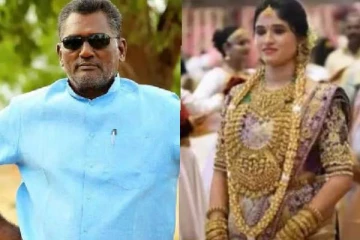 தங்கத்தில் மாலை, 8 லட்ச புடவை என திருநெல்வேலியை கலக்கிய நடிகர் வேல ராமமூர்த்தி பேத்தி திருமணம்...