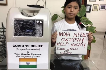 இந்தியாவிற்காக போராடும்  சிறுமி! பெருமைப்படுத்திய கனடா தொலைக்காட்சி