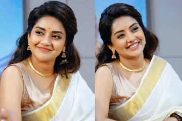 மஹிமா நம்பியார் சேலையில் அழகிய போட்டோஷூட்v