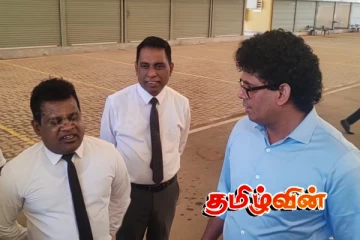 வவுனியா பொருளாதார மத்திய நிலையத்தை பார்வையிட்ட அமைச்சர் வசந்த சமரசிங்க!