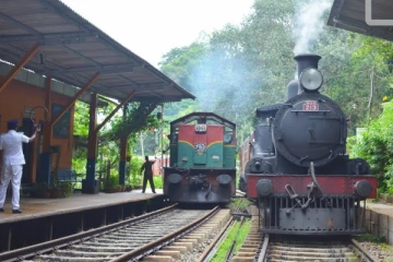 மது அருந்திவிட்டு பாதியில் ரயிவை விட்டு ஓட்டமெடுத்த சாரதி!