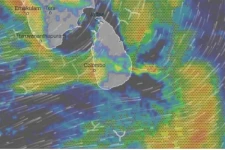 අද දිනයේ කාල ගුණ තත්වය