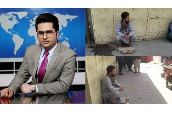 தெருவில் சமோசா விற்கும் பிரபல டிவி தொகுப்பாளர் - காரணம் என்ன? வைரல் புகைப்படம்! | Afghan News Anchor Musa Muhammad Samosa Sell