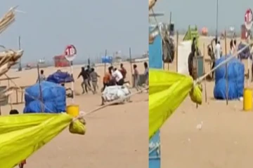 ஒரு இளைஞரை 10க்கும் மேற்பட்டோர் துரத்தி வெட்டிய சம்பவம் - மெரினாவில் பரபரப்பு!