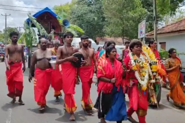 வவுனியா வேப்பங்குளம் காளி கோவிலில் இருந்து நல்லூருக்கு பாதயாத்திரை | Walking Vavuniya Veppangulam Kali Temple Nallur