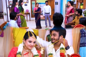 Baakiyalakshmi: கலெக்டர் மகனுக்கு பெண் கேட்ட செல்வி... காதலரை கரம்பிடித்த இனியா