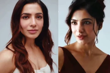 நீச்சல் குளத்தில் நடிகை சமந்தா!! எங்க போயிருக்காங்க தெரியுமா..