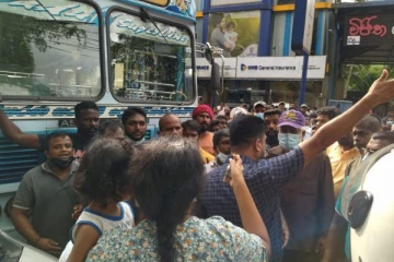 கொழும்பின் ஒரு சில பகுதிகளில் பதற்றநிலை