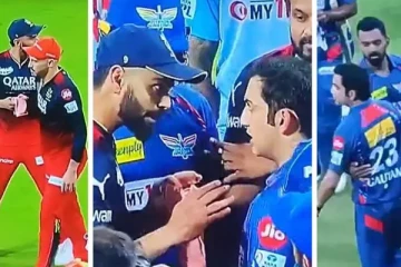 மைதானத்தில் மோதிக்கொண்ட விராட் கோலி மற்றும் கவுதம் கம்பீர்! விதிக்கப்பட்டுள்ள அபராதம்