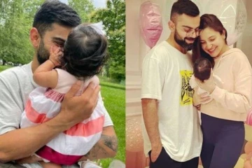 என் உயிரே... என் மகளே... - விராட் கோலி வெளியிட்ட புகைப்படம் - தெறிக்க விடும் ரசிகர்கள்!