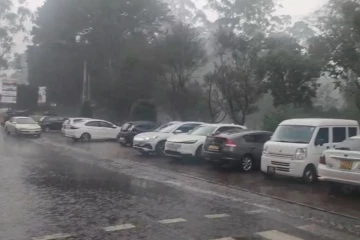 நுவரெலியாவில் இடியுடன் கூடிய கனமழை!