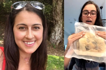 தனது இதயத்தை பிளாஸ்டிக் பையில் வைத்திருக்கும் பெண்ணின் புதுவித ஆசை!