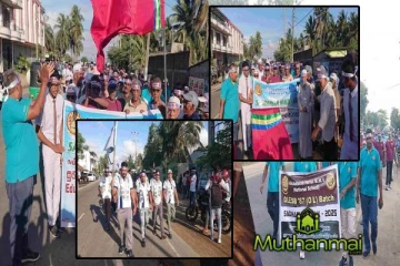 அட்டாளைச்சேனை தேசிய பாடசாலையின் நடைபாதை பவணி