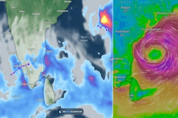 வங்காள விரிகுடாவில் உருவாகும் ஆழ்ந்த காற்றழுத்த தாழ்வு மையம்