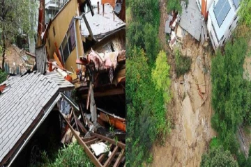 வெள்ளத்தில் மூடிய கலிபோர்னியா ; புரட்டிப் போட்டி புயல்