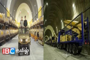 பூமிக்கு அடியில் ஏவுகணை நகரம் : உலகை அச்சுறுத்தும் ஈரான்