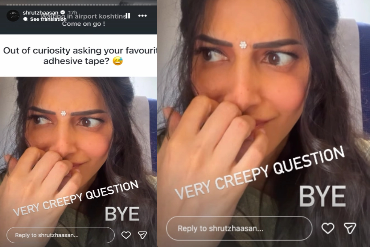 மிக அருவருப்பான கேள்வி.. கடுப்பான நடிகை ஸ்ருதி ஹாசன் | Shruti Haasan Reaction To Fan Question