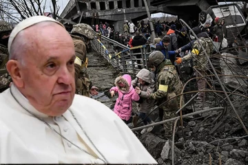 உக்ரைன் மக்களுக்காக போப் பிரான்சிஸ் எழுதிய உருக்கமான கடிதம்!
