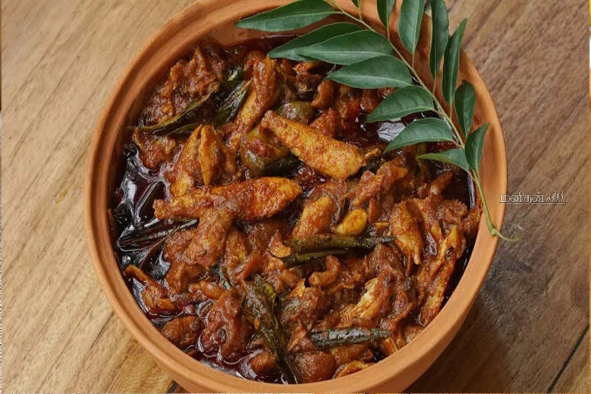 கிராமத்து ஸ்டைல் கருவாடு தொக்கு இப்படி வைத்து பாருங்க... தெருவே மணக்குமாம் | How To Make Neththili Karuvadu Thokku