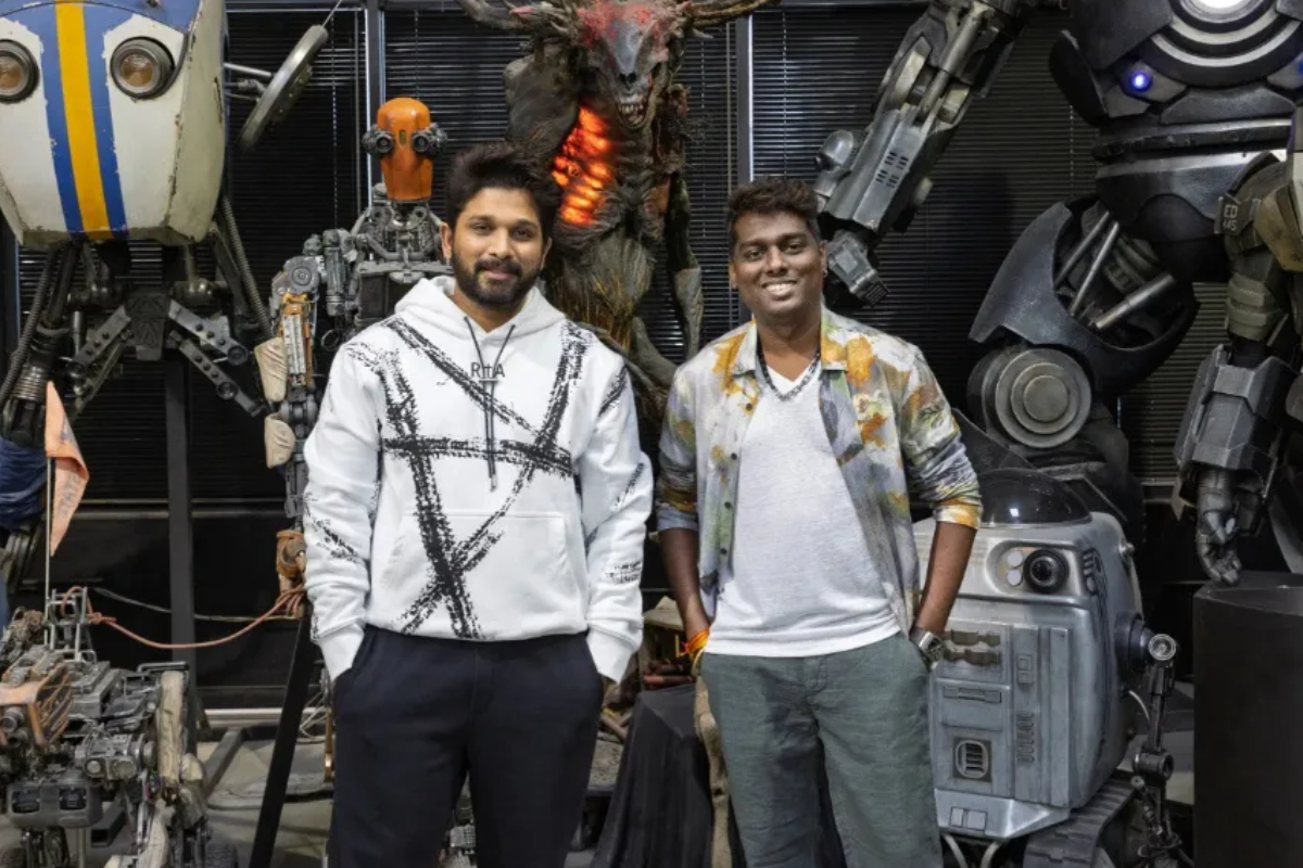 ரூ. 2000 கோடி வசூல் உறுதி.. அட்லீ - அல்லு அர்ஜுன் படத்தின் டைட்டில் போஸ்டர் அறிவிப்பு | Atlee Allu Arjun Movie Title Poster Announcement ரூ. 2000 கோடி வசூல் உறுதி.. அட்லீ - அல்லு அர்ஜுன் படத்தின் டைட்டில் போஸ்டர் அறிவிப்பு | Atlee Allu Arjun Movie Title Poster Announcement