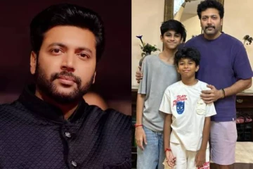 விவாகரத்து சர்ச்சைக்கு நடுவில் தனது மகன்களை சந்தித்த ரவி மோகன்.. காரணம் என்ன?