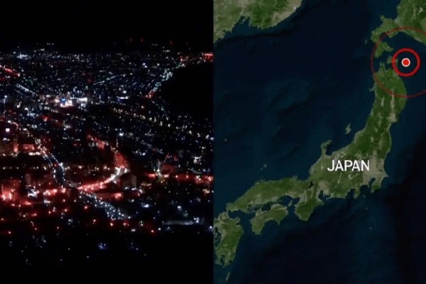 ஜப்பானை தாக்கிய சக்திவாய்ந்த நிலநடுக்கம்: சுனாமி எச்சரிக்கையால் மக்கள் பீதி | Japan Earthquake Dozens Injured Tsunami Warning ஜப்பானை தாக்கிய சக்திவாய்ந்த நிலநடுக்கம்: சுனாமி எச்சரிக்கையால் மக்கள் பீதி | Japan Earthquake Dozens Injured Tsunami Warning