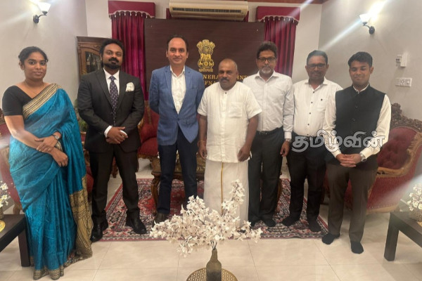 ஏக்கிய இராச்சிய அரசியல் யாப்பு நிறைவேற்றம்: இந்தியா தடுக்க வேண்டுமென த.தே.ம.முன்னணி கோரிக்கை | Indian Deputy High Commissioner To Sri Lanka