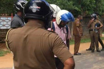 மனைவியை தாக்கிய கணவரை துப்பாக்கியால் சுட்ட பொலிஸார்! பரபரப்பு சம்பவம்