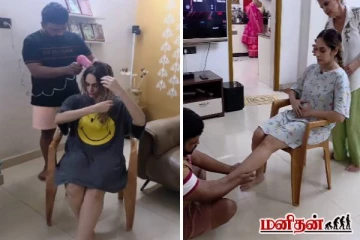 அறுவை சிகிச்சையின் பின்னர் நடிகை ஸ்ருதிகா வெளியிட்ட காணொளி! கணவனின் செயலை பாருங்க