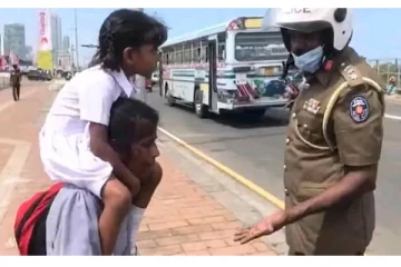 பிள்ளையின் கல்விக்காக ஒரு தாயின் ஓர்மப் போராட்டம் - கொழும்பில் சம்பவம்