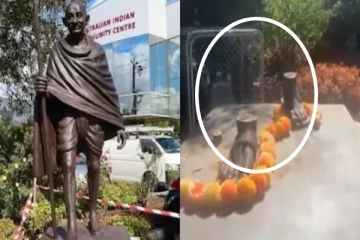 மெல்போனில் மகாத்மா காந்தியின் வெண்கல சிலைதிருட்டு!