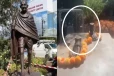 மெல்போனில் மகாத்மா காந்தியின் வெண்கல சிலைதிருட்டு!