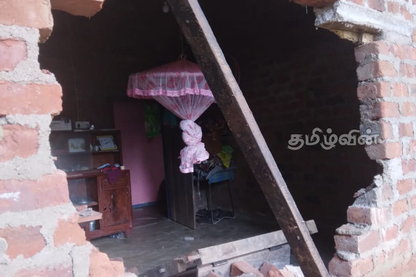 காட்டு யானைகளின் தாக்குதலினால் ஏழு வீடுகளுக்கு சேதம் | Attacked By Wild Elephants