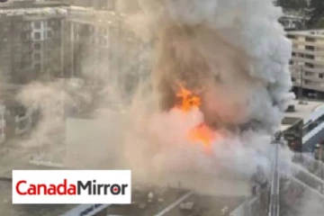 கனடாவில் அடுத்தடுத்து தீக்கிரையான விடுதிகள்; பெட்ரோல் கேனுடன் சிக்கிய நபர்!
