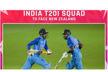 நியூசிலாந்துக்கு எதிரான இந்திய கிரிக்கெட் போட்டி - வீரர்களின் பெயர்கள் அறிவிப்பு...!