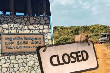 தற்காலிகமாக மூடப்பட்ட யால தேசியப் பூங்கா