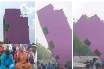 அடுத்த வாரத்தில் கிரக பிரவேசம்.. நொடியில் சரிந்து விழுந்த 3 மாடி வீடு: கதறி அழும் குடும்பத்தினர்