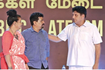 நாட்டு மக்களின் உயிரை பணயம் வைத்து தேர்தல்? சஜித்தின் மூளையை பரிசோதிக்க வேண்டும் - அநுரகுமார