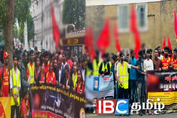 காணாமல் ஆக்கப்பட்டோருக்கு நீதி கோரி லண்டனிலும் அணி திரண்ட மக்கள்
