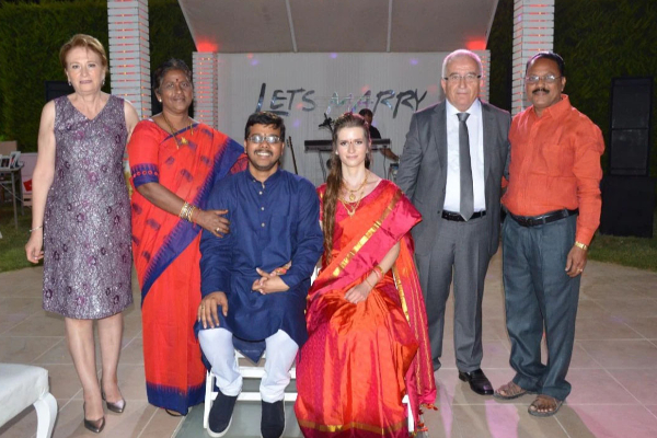 வெளிநாட்டு அழகியை கரம்பிடித்த இளைஞர்! இந்து முறைப்படி கோலாகல திருமணம் | Andhra Man Marries Turkish Woman