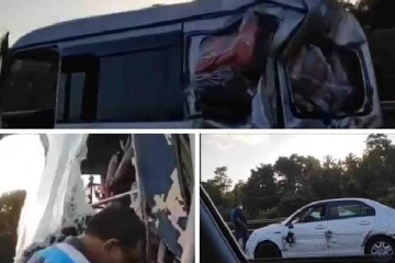 தெற்கு அதிவேக நெடுசாலையில் பல வாகனங்கள் விபத்துக்கு காரணமான உயிரினம்!