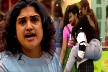 பிக்பாஸ் வீட்டிற்குள் ஹனிமூனா? பிரபல ஜோடியை கிழித்து தொங்க விடும் வனிதா