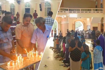 யுத்தத்தில் உயிர் நீத்தவர்களை நினைவு கூர்ந்து மன்னாரில் ஒப்புக்கொடுக்கப்பட்ட திருப்பலி (Video)